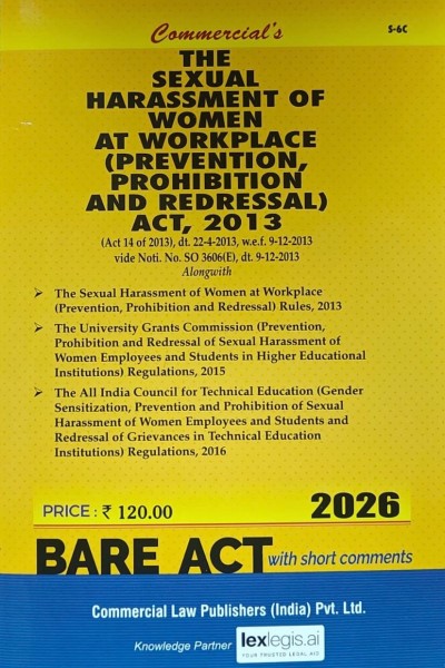 Sexual Harassment of Women at Workplace (Prevention, Prohibition and ...